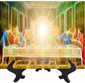 Main The Last Supper Christian Art on stand & no background